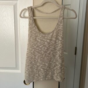 Open back cover up style tank